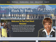 Tablet Screenshot of dowellforthirdward.com